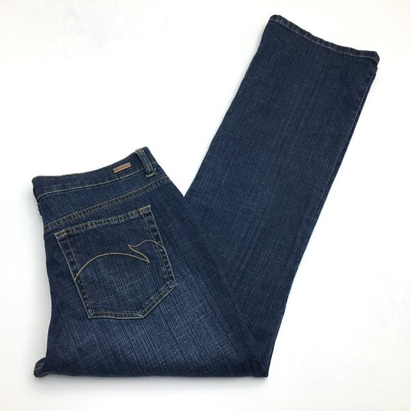 Glorida Vanderbilt Women's Jeans Giselle Bootcut Stretch size 8 length 31" - Picture 8 of 8